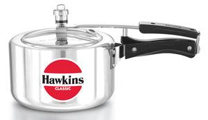 Hawkins Classic Aluminum Pressure Cooker, 3 Litre, Wide CODE: CL3W - The Kitchen Warehouse