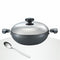 Prestige Hard Anodised Plus Kadai 240 mm with Stainless steel lid - The Kitchen Warehouse