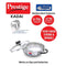 Prestige Tri Ply splender Kadai 260mm, 3.75 Litres - The Kitchen Warehouse