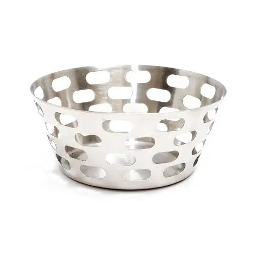 STAINLESS STEEL BREAD BASKET WITH CAPSULE HOLE
