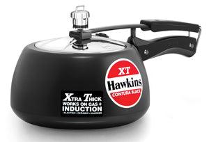 Hawkins Contura Black XT 3 Litre Pressure Cooker CXT30 - The Kitchen Warehouse
