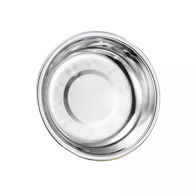 Stainless steel round plate Deep 3 sizes