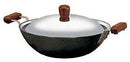 Futura Deep-Fry Pan (Flat Bottom) 2.5 Litre with stainless steel lid CODE:IAD25S - The Kitchen Warehouse