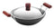 Futura Deep Fry Pan (Flat Bottom) 3.75 Litre with stainless steel lid CODE:IAD375S - The Kitchen Warehouse