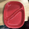 Servewell Ki & Ka 22cm Serving Plate Melamine Red - The Kitchen Warehouse