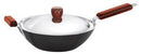 Futura Stir-Fry Wok 3 Litre with stainless steel lid CODE:INW30S - The Kitchen Warehouse