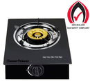 1 Single Burner Gas Stove Tempered Glass Countertop Gas For Outdoor use