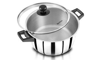 Hawkins Cook n Serve Casserole 4 Litre	CODE:SSCB40G with Glass lid - The Kitchen Warehouse