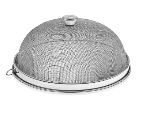 Dish Cover Round  (Stainless Steel)