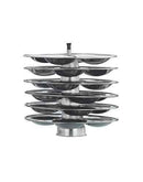 Stainless steel Idli stand, 6 Plates - The Kitchen Warehouse