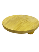 Wooden Chakla/Rolling Board for Home & Kitchen. (Wooden Chakla 10 Inch) 1pc - The Kitchen Warehouse