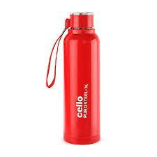 Cello Puro Steel-X Benz Insulated Bottle Red 900ML - The Kitchen Warehouse