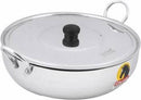 Chetak Kadai/ Wok with lid 500mm - The Kitchen Warehouse