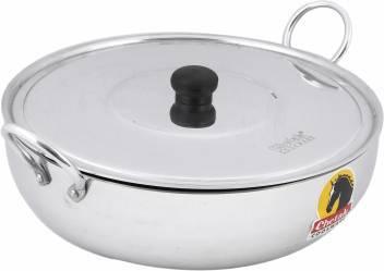 Chetak Kadai/ Wok with lid 500mm - The Kitchen Warehouse