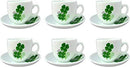 La Opala Dual Harmony Tea & Coffee Cup & Saucers 220 ML Set of 6. - The Kitchen Warehouse