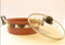 Natural Mud Clay Karahi Medium-1Pc, with Handle and Glass Lid Terracotta Clay Pot
