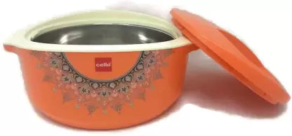 Cello Thermoware Casserole Hot Treat  (1500 ml) Orange - The Kitchen Warehouse