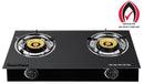 Double Tempered Glass Gas Stove Tabletop