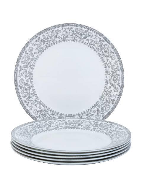 La opala 6 Pcs Persian Silver Dinner Plate Set - The Kitchen Warehouse