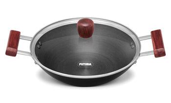 Futura Deep Fry Pan 2 Litre (AD20G) Glass Lid - The Kitchen Warehouse