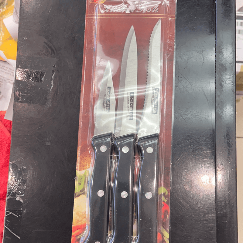 Kitchen Tool 3pc knife set - The Kitchen Warehouse