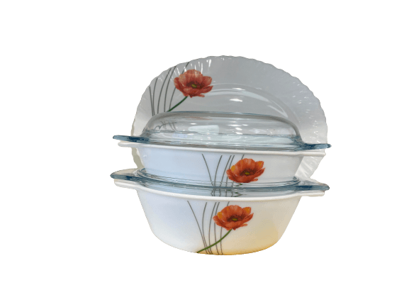 Diva From La Opala Classique Opalware soul passion Dinner Sets (White) -Set of 35 Pieces - The Kitchen Warehouse