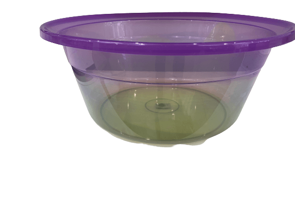 Plastic Bowl Basin Purple clear - The Kitchen Warehouse