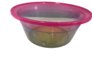 Plastic Bowl Basin Pink clear - The Kitchen Warehouse