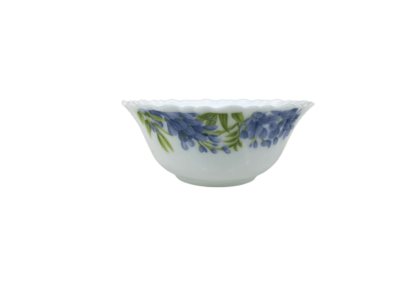 La Opala Soup Bowl Pack of 6 Lilac Garden 300ml - The Kitchen Warehouse