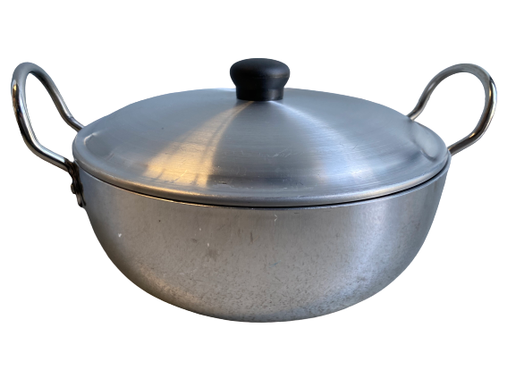SPC Aluminum Kadai No.6 Dia 28.5 CM  Height 11CM with Lid - The Kitchen Warehouse