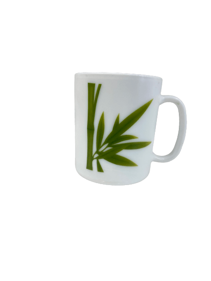 La Opala Diva Coffee Mug Fluted Green 320ml 1pc - The Kitchen Warehouse