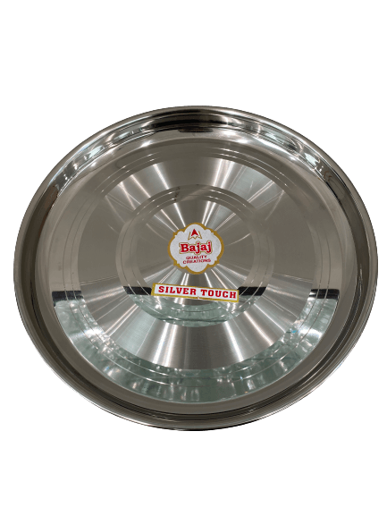 Bajaj stainless steel Thali 31.5cm - The Kitchen Warehouse