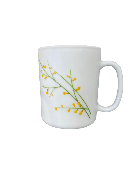 La Opala Diva Coffee Mug Citron Wave 320ml 1pc - The Kitchen Warehouse
