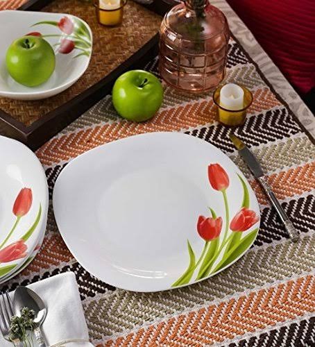 Diva From La Opala Blossoms Full Plate Set of 6