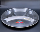 Stainless Steel Partition Plate / Thali with 4 section 1pc