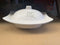 Servelwell Della Casserole & lid - 20 cm White Mellamine - The Kitchen Warehouse