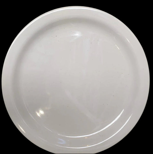 Melamine plate dinner plate big white 1pc - The Kitchen Warehouse
