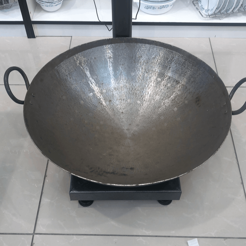 Iron Round Kadhai 6.35 kg - The Kitchen Warehouse