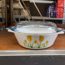 La Opala Tulip Passion Casserole Bowl with Lid - The Kitchen Warehouse