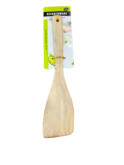 Wooden Cooking bevel angle turner kitchen spatula
