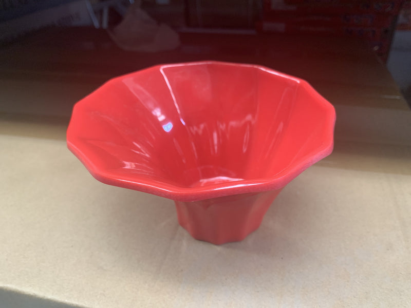 Servewell Retro Bowl 11.5 cm C-2225 Red Melamine - The Kitchen Warehouse