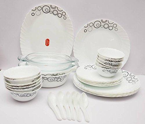La Opala Misty Drops Set, 35-Pieces - The Kitchen Warehouse