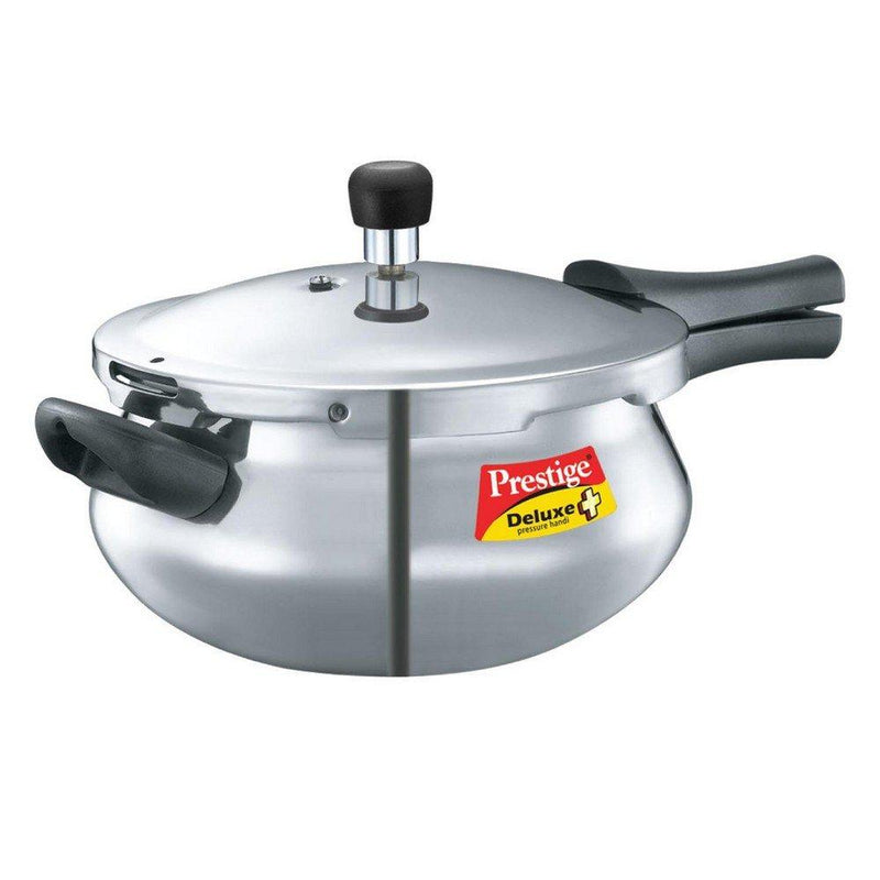 Prestige Deluxe Plus Aluminium Pressure Junior Handi pressure cooker 4.8 Litre - The Kitchen Warehouse