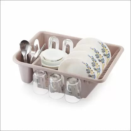 Cutlery Dish Kitchen Rack WITH TRAY  (Plastic) Assorted Color - The Kitchen Warehouse