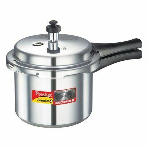 Prestige popular plus Induction base pressure cooker aluminum 3 Ltr - The Kitchen Warehouse