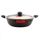 Sapphire Hard Anodised Deep Kadhai Induction Base 1.5L to 8 L