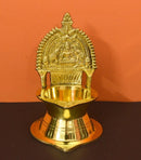 Traditional Gajalakshmi Brass Diya - The Kitchen Warehouse