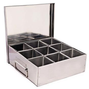 Commercial Jumbo Big Spice Box Container 9 Canisters - The Kitchen Warehouse